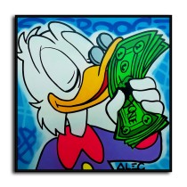 Scrooge McDuck HD Canvas Print Home Decor Paintings Wall Art Pictures