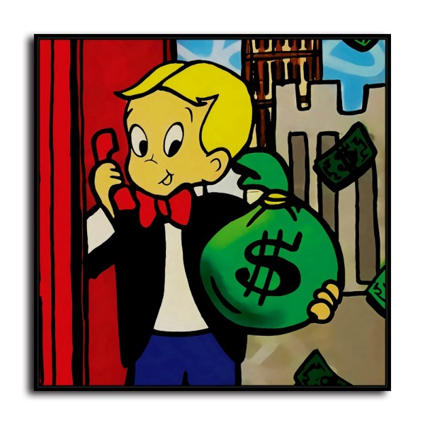 Monopoly HD Canvas Print Home Decor Paintings Wall Art Pictures