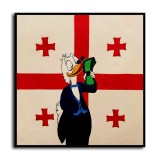 Scrooge McDuck HD Canvas Print Home Decor Paintings Wall Art Pictures