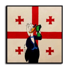 Scrooge McDuck HD Canvas Print Home Decor Paintings Wall Art Pictures