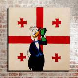 Scrooge McDuck HD Canvas Print Home Decor Paintings Wall Art Pictures