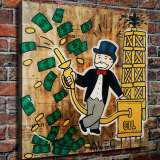 Monopoly HD Canvas Print Home Decor Paintings Wall Art Pictures