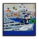 Monopoly HD Canvas Print Home Decor Paintings Wall Art Pictures