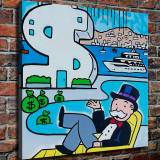 Monopoly HD Canvas Print Home Decor Paintings Wall Art Pictures