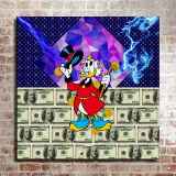 Scrooge McDuck HD Canvas Print Home Decor Paintings Wall Art Pictures