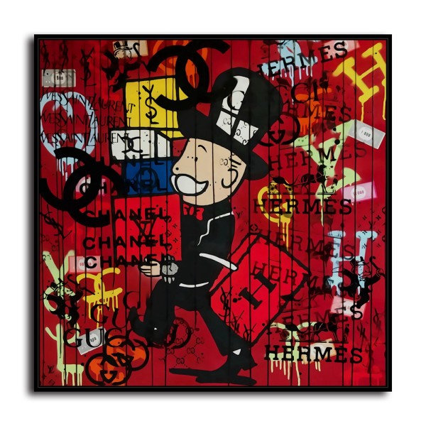 Monopoly HD Canvas Print Home Decor Paintings Wall Art Pictures