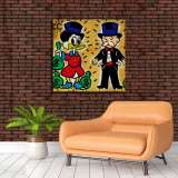 Scrooge McDuck HD Canvas Print Home Decor Paintings Wall Art Pictures