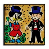 Scrooge McDuck HD Canvas Print Home Decor Paintings Wall Art Pictures