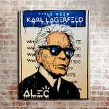 Karl Lagerfeld HD Canvas Print Home Decor Paintings Wall Art Pictures