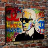 Karl Lagerfeld HD Canvas Print Home Decor Paintings Wall Art Pictures