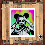 Clown Joker HD Canvas Print Home Decor Paintings Wall Art Pictures