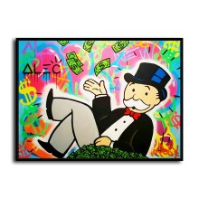 Monopoly HD Canvas Print Home Decor Paintings Wall Art Pictures