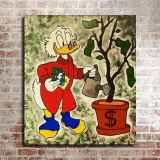 Scrooge McDuck HD Canvas Print Home Decor Paintings Wall Art Pictures