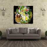 Rich kangaroo HD Canvas Print Home Decor Paintings Wall Art Pictures