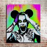 Clown Joker HD Canvas Print Home Decor Paintings Wall Art Pictures