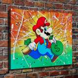 Mario HD Canvas Print Home Decor Paintings Wall Art Pictures