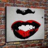 Lips HD Canvas Print Home Decor Paintings Wall Art Pictures