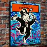 Monopoly HD Canvas Print Home Decor Paintings Wall Art Pictures