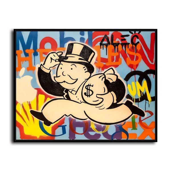 Monopoly HD Canvas Print Home Decor Paintings Wall Art Pictures