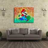 Mario HD Canvas Print Home Decor Paintings Wall Art Pictures