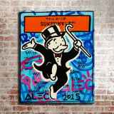 Monopoly HD Canvas Print Home Decor Paintings Wall Art Pictures