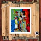 Character abstraction HD Canvas Print Home Decor Paintings Wall Art Pictures