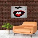 Lips HD Canvas Print Home Decor Paintings Wall Art Pictures