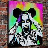 Clown Joker HD Canvas Print Home Decor Paintings Wall Art Pictures