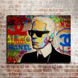 Karl Lagerfeld HD Canvas Print Home Decor Paintings Wall Art Pictures