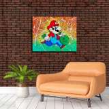 Mario HD Canvas Print Home Decor Paintings Wall Art Pictures