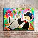 Monopoly HD Canvas Print Home Decor Paintings Wall Art Pictures