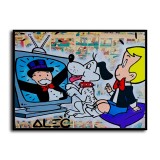 Monopoly HD Canvas Print Home Decor Paintings Wall Art Pictures