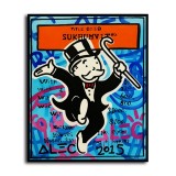 Monopoly HD Canvas Print Home Decor Paintings Wall Art Pictures