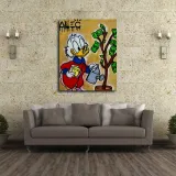 Scrooge McDuck HD Canvas Print Home Decor Paintings Wall Art Pictures