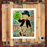 Monopoly HD Canvas Print Home Decor Paintings Wall Art Pictures