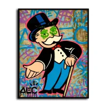 Monopoly HD Canvas Print Home Decor Paintings Wall Art Pictures