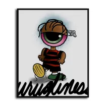 One-eyed personality HD Canvas Print Home Decor Paintings Wall Art Pictures