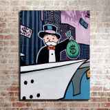 Monopoly HD Canvas Print Home Decor Paintings Wall Art Pictures