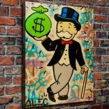 Monopoly HD Canvas Print Home Decor Paintings Wall Art Pictures