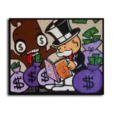 Monopoly HD Canvas Print Home Decor Paintings Wall Art Pictures