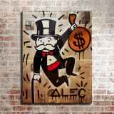 Monopoly HD Canvas Print Home Decor Paintings Wall Art Pictures