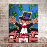 Monopoly HD Canvas Print Home Decor Paintings Wall Art Pictures
