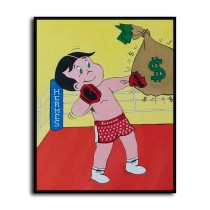 Boxer HD Canvas Print Home Decor Paintings Wall Art Pictures