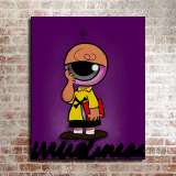 One-eyed personality HD Canvas Print Home Decor Paintings Wall Art Pictures