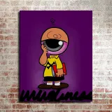 One-eyed personality HD Canvas Print Home Decor Paintings Wall Art Pictures