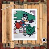 Scrooge McDuck HD Canvas Print Home Decor Paintings Wall Art Pictures