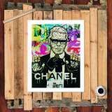 Karl Lagerfeld HD Canvas Print Home Decor Paintings Wall Art Pictures