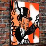 Monopoly HD Canvas Print Home Decor Paintings Wall Art Pictures