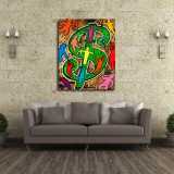 Money HD Canvas Print Home Decor Paintings Wall Art Pictures