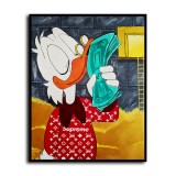 Scrooge McDuck HD Canvas Print Home Decor Paintings Wall Art Pictures